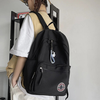 Модна ежедневна найлонова дамска раница Студентска раница Ученически чанти за тийнейджърки Водоустойчива раница за пътуване с голям капацитет