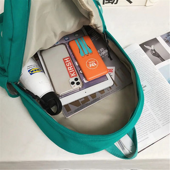 Модна ежедневна найлонова дамска раница Студентска раница Ученически чанти за тийнейджърки Водоустойчива раница за пътуване с голям капацитет