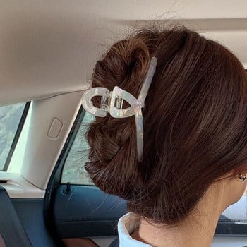 Bilandi Trendy Jewelry Acetate Hair Clip για Γυναικεία Κεφαλή Κορίτσι Φουρκέτα Ρητίνης Μαλλιά Νύχι Κόμμα Γυναικεία αξεσουάρ μαλλιών