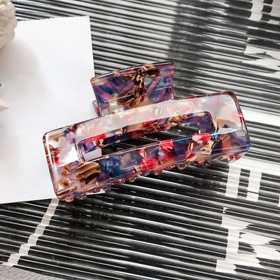 Bilandi Trendy Jewelry Acetate Hair Clip για Γυναικεία Κεφαλή Κορίτσι Φουρκέτα Ρητίνης Μαλλιά Νύχι Κόμμα Γυναικεία αξεσουάρ μαλλιών