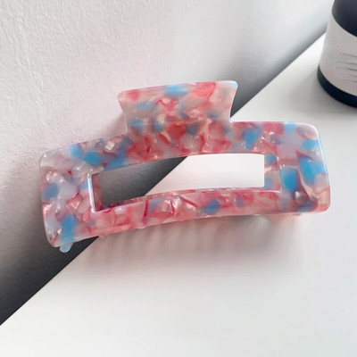 Bilandi Trendy Jewelry Acetate Hair Clip για Γυναικεία Κεφαλή Κορίτσι Φουρκέτα Ρητίνης Μαλλιά Νύχι Κόμμα Γυναικεία αξεσουάρ μαλλιών