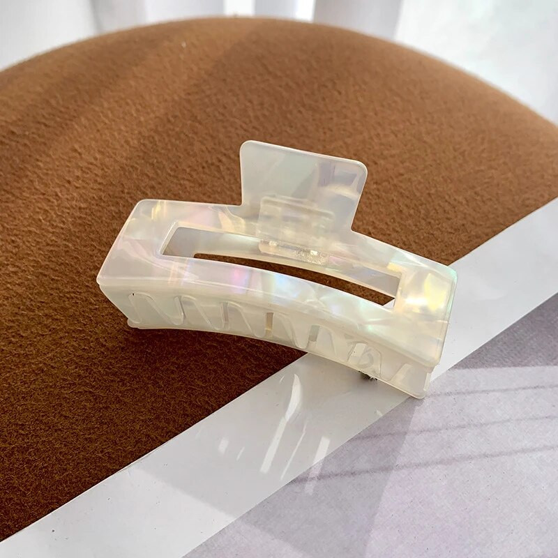 Bilandi modernas juvelierizstrādājumu acetāta matu sprādzes sievietēm, meiteņu galvas matu sprādzes, matu spīles, sieviešu matu aksesuāri