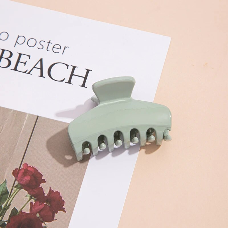 2023. gada moderna ikdienas mini matu sprādze Krabju dāmām meitenēm, akrila maza krabju matu sprādze sievietēm, matu aksesuāri, matu aksesuāri, vairumtirdzniecība