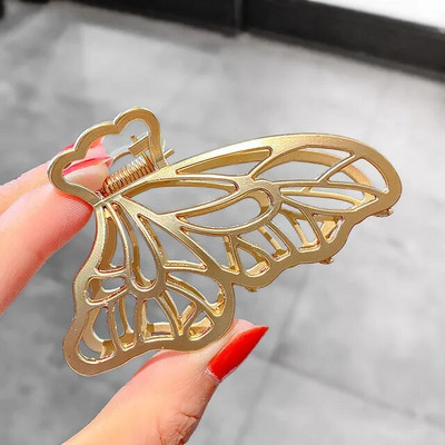 Big Pearl Hair Claw For Women Γυναικείο Μακιγιάζ Μαλλιά Barrettes Αξεσουάρ για τα μαλλιά Κορεατικό σταυρό Crab Hair Clip Fashion Girl Headwear