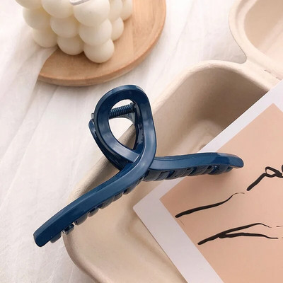 Big Pearl Hair Claw For Women Γυναικείο Μακιγιάζ Μαλλιά Barrettes Αξεσουάρ για τα μαλλιά Κορεατικό σταυρό Crab Hair Clip Fashion Girl Headwear