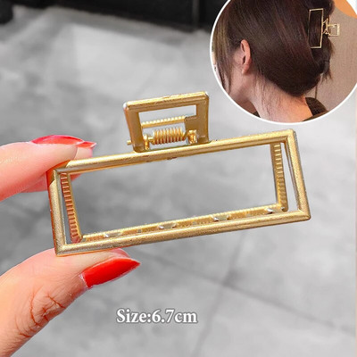 Big Pearl Hair Claw For Women Γυναικείο Μακιγιάζ Μαλλιά Barrettes Αξεσουάρ για τα μαλλιά Κορεατικό σταυρό Crab Hair Clip Fashion Girl Headwear