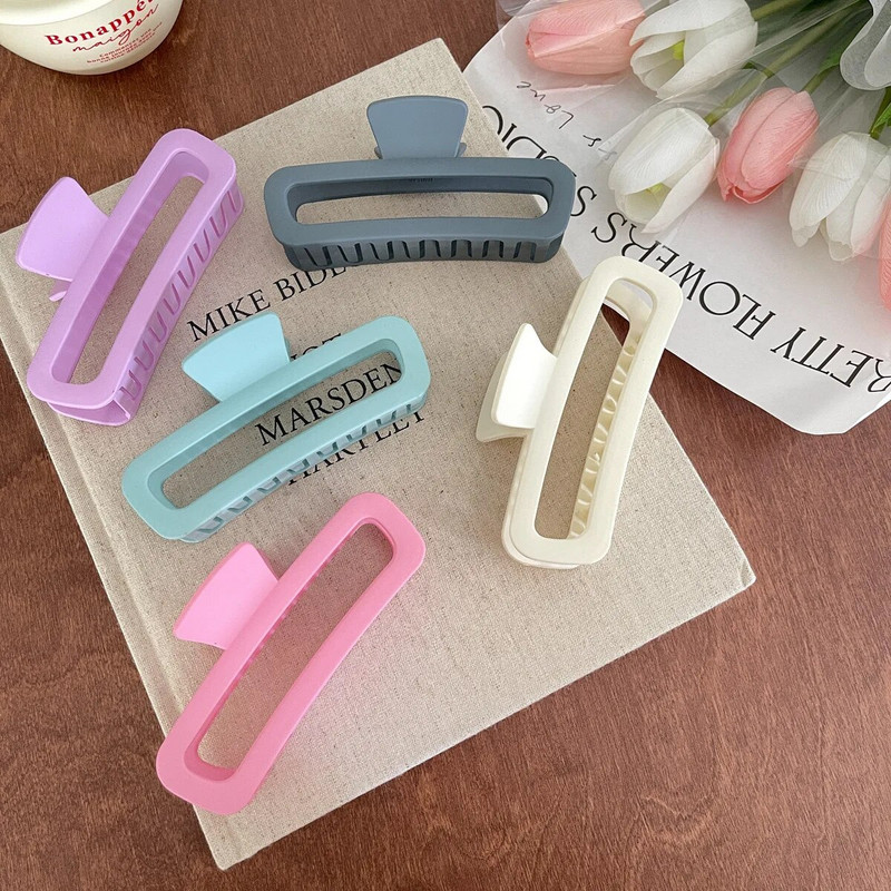 Muweordy 13cm (5,12 collas) liela izmēra matadata Krabju vintage matu nagi Moderni matu sprādzes matu aksesuāri sievietei ar bieziem matiem