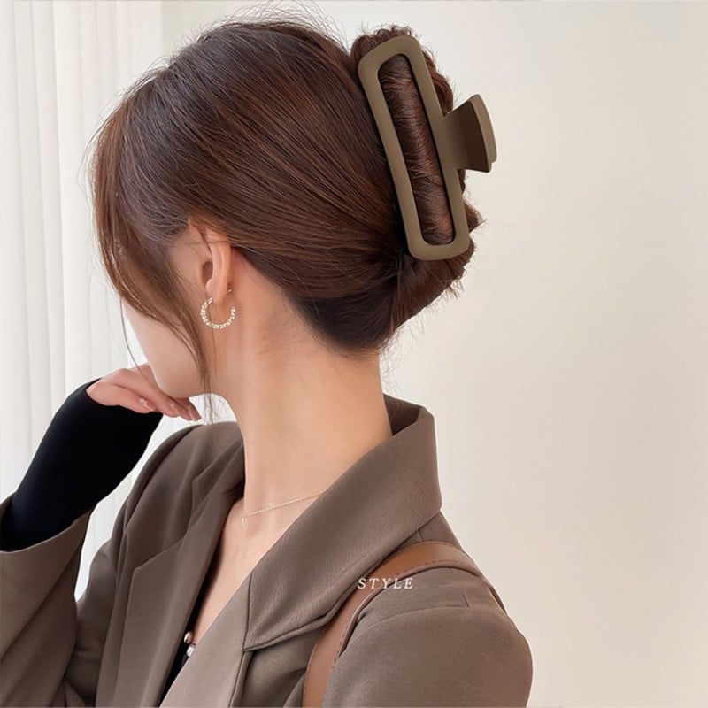 Muweordy 13cm (5,12 collas) liela izmēra matadata Krabju vintage matu nagi Moderni matu sprādzes matu aksesuāri sievietei ar bieziem matiem