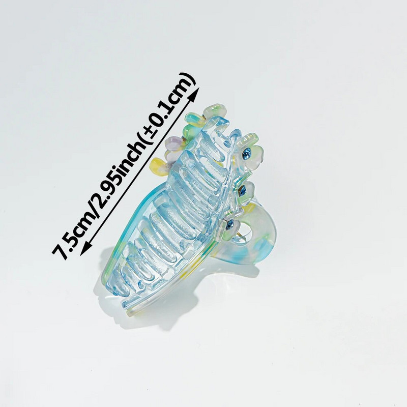 Jaunas modes ziedu spīles sievietēm Sweet Fresh Shark klipši matadatas Barrette galvassegas meitenēm Moderni matu aksesuāri