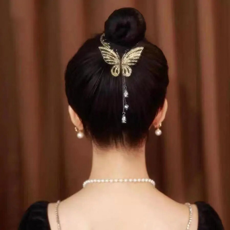 Sieviešu kristāla kviešu pušķu matu sprādzes Heawear Rhinestone dekors zirgastes spīles aksesuāri meitenēm stila dāvanas