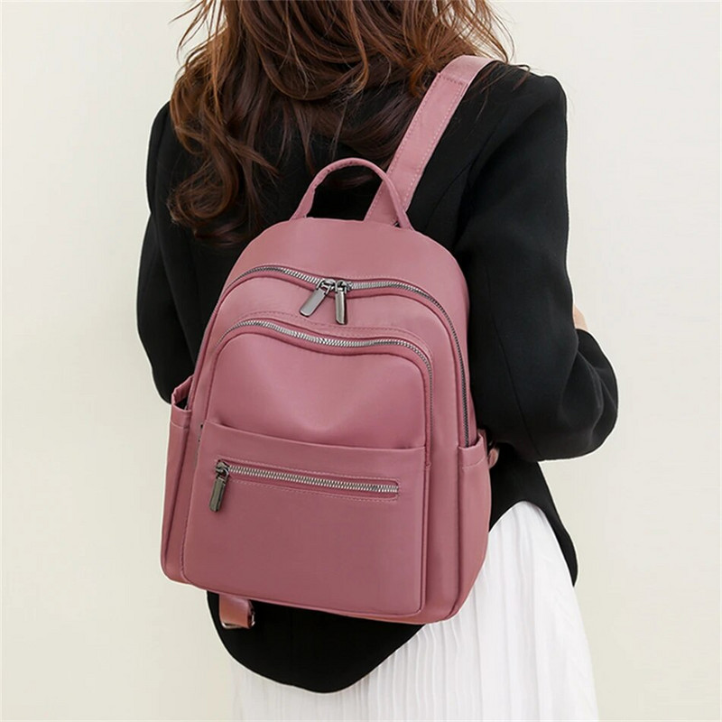 Sieviešu klēpjdatoru mugursoma Skolas soma Pretaizdzīšanas dienassoma piemērota 14 collu piezīmjdatoram Ceļojumu darba koledžas somas Sieviešu ikdienas mugursoma