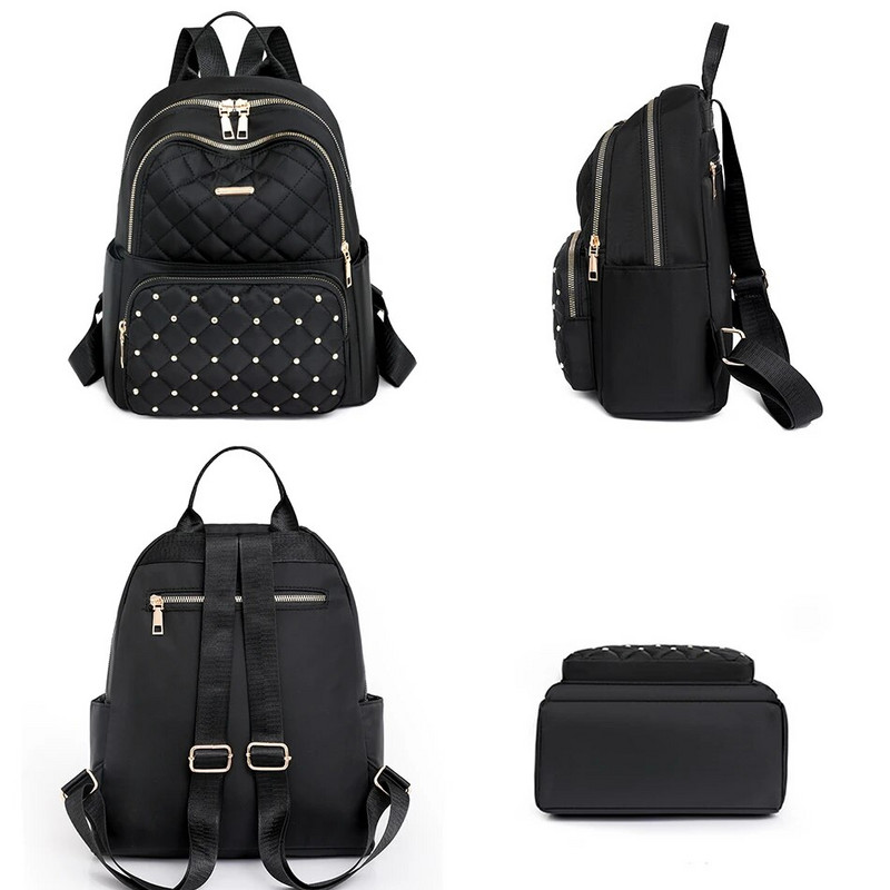 Moodsad ühevärvilised naiste seljakotid Neet veekindlad kooli seljakotid teismelistele Tüdrukutele Naistele Nailonist reisiraamatukott Mochila