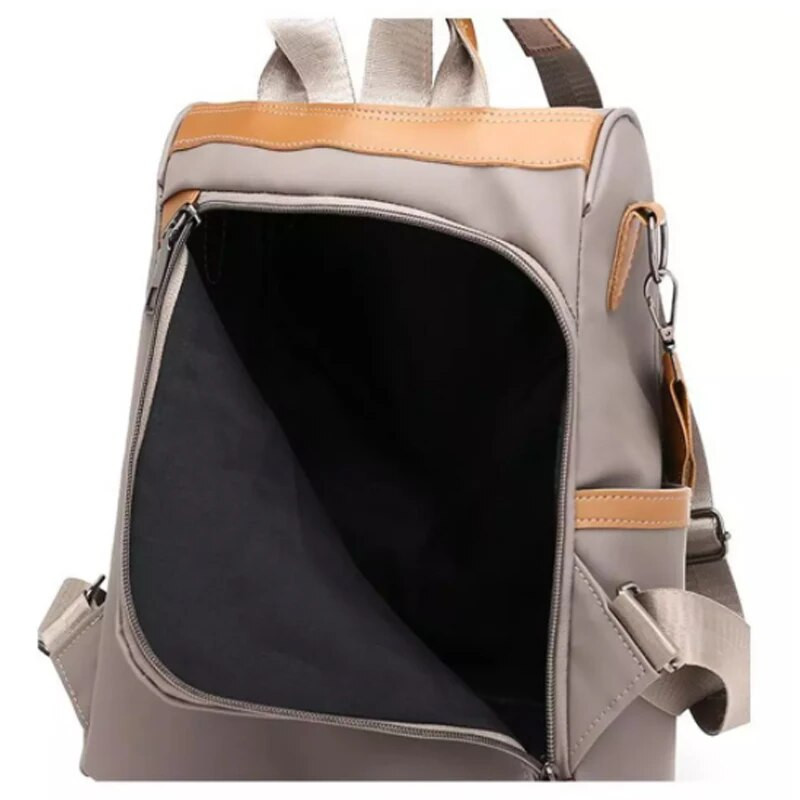 Geestock Oxford ūdensizturīgas un pretaizdzīšanas sieviešu mugursomas Lielas ietilpības modes sieviešu mugursoma Vienkārša biznesa skolas soma