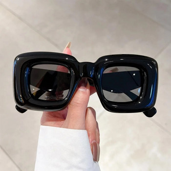 Нови слънчеви очила с големи рамки, дамска мода, забавна личност, слънчеви очила, улични фото очила на открито UV400 Oculos De Sol