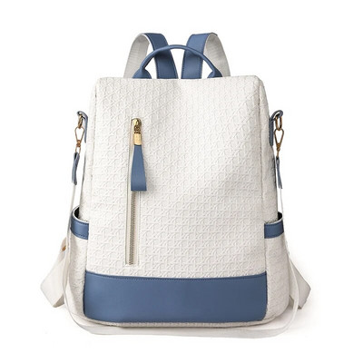 2023 New Fashion Lady High Capacity Color Matching College Αντικλεπτικό σακίδιο πλάτης Γυναικείες σχολικές τσάντες φορητού υπολογιστή Cute girl Τσάντες ταξιδιού