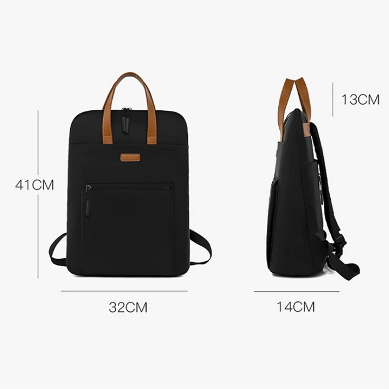 2023. gada modes sieviešu klēpjdatora mugursoma, sieviete Oksfordas pretaizdzīšanas ūdensizturīgs piezīmjdators, ūdensizturīgs skolas somas, meiteņu ceļojumu mugursomas