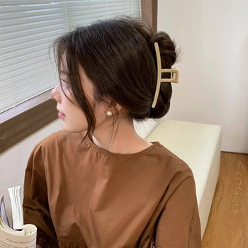Големи дамски щипки за коса Модерни акрилни щипки за коса Модни френски елегантни щипки за коса Големи щипки за коса Момичета Корейски аксесоари за коса