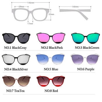 Νέα μόδα γυαλιά ηλίου Γυναικεία κλασικά γυαλιά UV400 Vintage πολυτελή σχεδίαση Gafas De Sol Солнцезащитные Очки