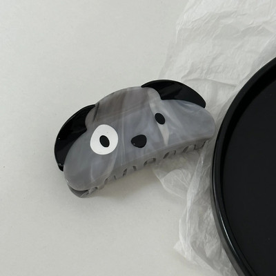 Κορεάτικο Charm Cute Dogs Hair Claw Clips Ιαπωνικό νέο μοντέρνο δημιουργικό σχέδιο Αξεσουάρ μαλλιών φουρκέτας σκύλου οξικού οξέος για γυναίκες
