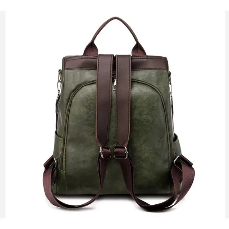 Ограничена във времето оферта за 2023 г. Корейска модна ежедневна раница проста лека раница за улично пътуване с голям капацитет против кражба