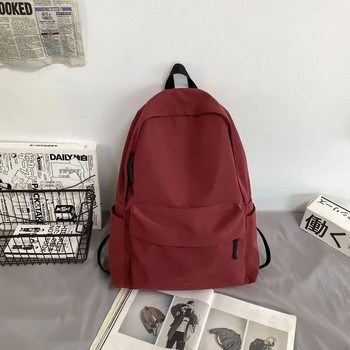 Γυναικείο σακίδιο πλάτης Σχολικό συμπαγές αδιάβροχο νάιλον Μαύρη σταγόνα Αποστολή Kawaii Teenager Girls Travel Zipper Τσάντα Laptop Γυναικεία τσάντα