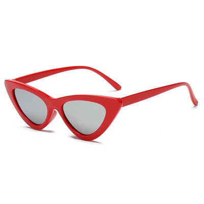 FASHION Γυναικεία γυαλιά ηλίου σέξι Cat Eye Triangle LADIES Μικρού μεγέθους Μοντέρνα ρετρό σχεδιαστές γυναικεία γυαλιά ηλίου Αποχρώσεις για κυρία