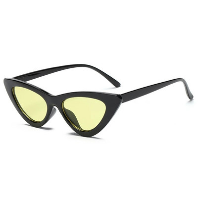 FASHION Γυναικεία γυαλιά ηλίου σέξι Cat Eye Triangle LADIES Μικρού μεγέθους Μοντέρνα ρετρό σχεδιαστές γυναικεία γυαλιά ηλίου Αποχρώσεις για κυρία
