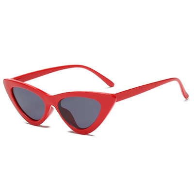 FASHION Γυναικεία γυαλιά ηλίου σέξι Cat Eye Triangle LADIES Μικρού μεγέθους Μοντέρνα ρετρό σχεδιαστές γυναικεία γυαλιά ηλίου Αποχρώσεις για κυρία