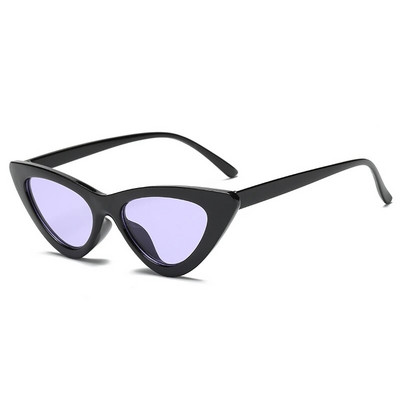 FASHION Γυναικεία γυαλιά ηλίου σέξι Cat Eye Triangle LADIES Μικρού μεγέθους Μοντέρνα ρετρό σχεδιαστές γυναικεία γυαλιά ηλίου Αποχρώσεις για κυρία