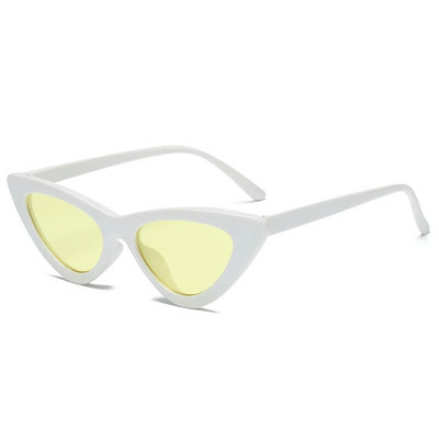 FASHION Γυναικεία γυαλιά ηλίου σέξι Cat Eye Triangle LADIES Μικρού μεγέθους Μοντέρνα ρετρό σχεδιαστές γυναικεία γυαλιά ηλίου Αποχρώσεις για κυρία