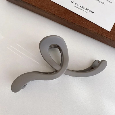 Vintage Coffee Hair Claws Μοντέρνα γεωμετρικά κούφια κλιπ για τα μαλλιά Crab Barrettes Shark Clip Αξεσουάρ μαλλιών για γυναίκες για πάρτι