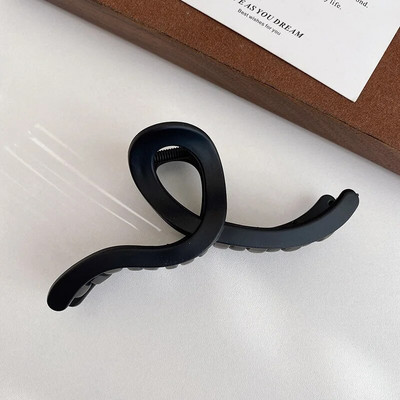 Vintage Coffee Hair Claws Μοντέρνα γεωμετρικά κούφια κλιπ για τα μαλλιά Crab Barrettes Shark Clip Αξεσουάρ μαλλιών για γυναίκες για πάρτι