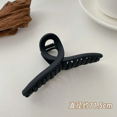 Vintage Coffee Hair Claws Μοντέρνα γεωμετρικά κούφια κλιπ για τα μαλλιά Crab Barrettes Shark Clip Αξεσουάρ μαλλιών για γυναίκες για πάρτι