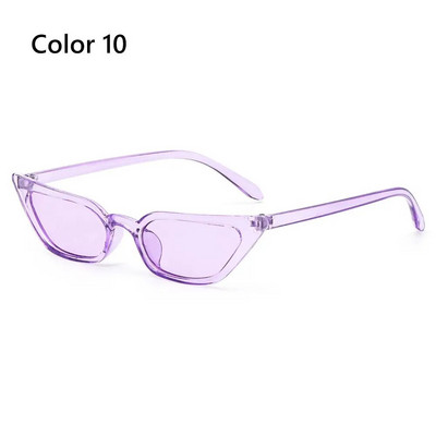 Vintage Cat Eye Γυναικεία γυαλιά ηλίου μόδας Μικρός σκελετός UV400 Γυαλιά ηλίου αποχρώσεις Γυαλιά δρόμου