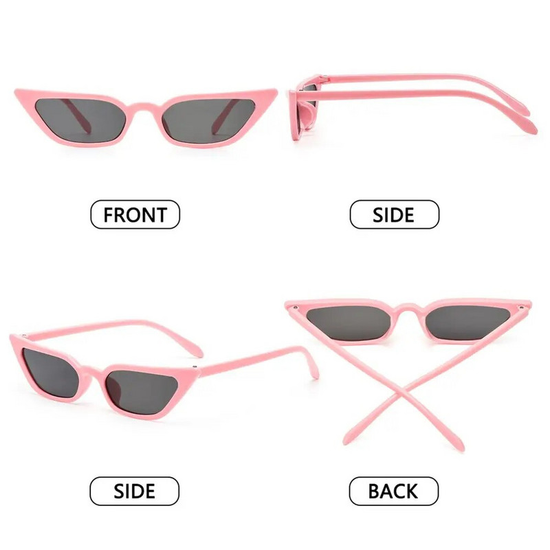 Vanad kassisilmad naiste päikeseprillid, mood, väikese raamiga UV400 päikeseprillid, varjud, tänavaprillid