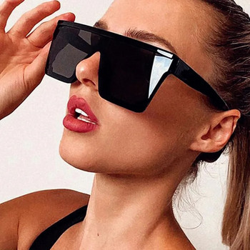 2022 Извънгабаритни квадратни слънчеви очила Дамски винтидж големи рамки Дамски слънчеви очила Модни нюанси за жени/мъже Gafas De Sol UV400