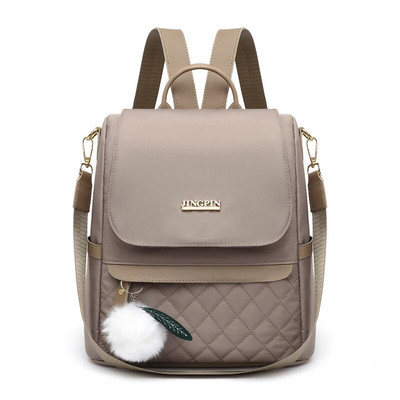 Fashion Nylon Mochila Trend μονόχρωμο Γυναικείο σακίδιο πλάτης Αντικλεπτική τσάντα ταξιδιού Σχολικές τσάντες Kawaii Bookbag Bolsa Feminina