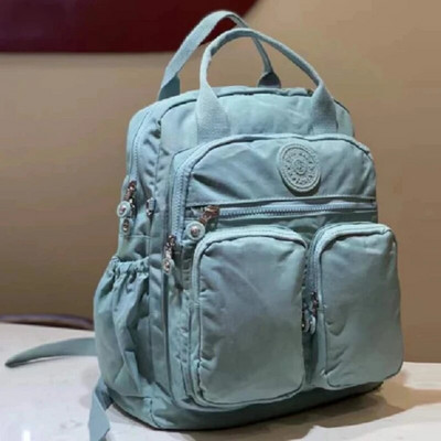 Hátizsák japán női alkalmi könnyű nylon több zsebes vízálló utazó hátizsák 14 hüvelykes számítógépes táskával