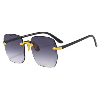 Νέος μεγάλος σκελετός τετράγωνα γυαλιά ηλίου Γυναικεία επώνυμα σχεδιαστής μόδας γυαλιά ηλίου Γυναικεία καλοκαιρινά γυαλιά ταξιδιού UV400 Oculos De Sol