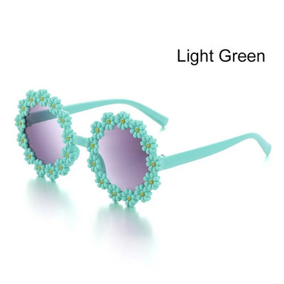 Fashion Disco Party Adults Shades Γυαλιά ηλίου λουλούδι Γυαλιά ηλίου Daisy για γυναίκες Στρογγυλός σκελετός