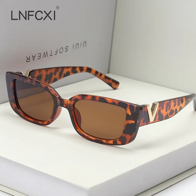 LNFCXI Ρετρό Γυαλιά ηλίου Cat Eye Γυναικεία ρετρό Γυαλιά ηλίου V Luxury V Ανδρικά γυαλιά ηλίου μόδας ζελέ με μεταλλικούς μεντεσέδες