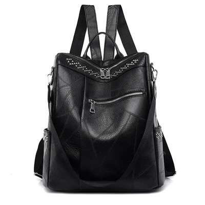 2023 Μαλακό Pu Leather Γυναικείο Σακίδιο πλάτης Youth Lady School Τσάντα Ταξιδιωτική Τσάντα μεγάλης χωρητικότητας Γυναικείες τσάντες ώμου