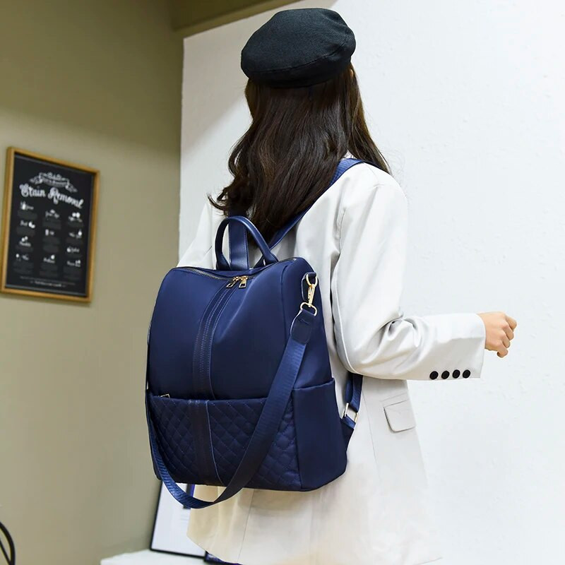 Naiste reisiseljakotid koolikotid Oxford vabaaja naiste hea kvaliteediga õues kasutatavad naiste reisikooli retro tõmblukuga õlakotid