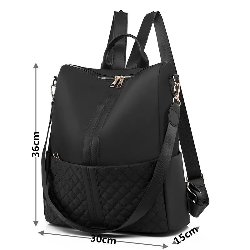 Naiste reisiseljakotid koolikotid Oxford vabaaja naiste hea kvaliteediga õues kasutatavad naiste reisikooli retro tõmblukuga õlakotid