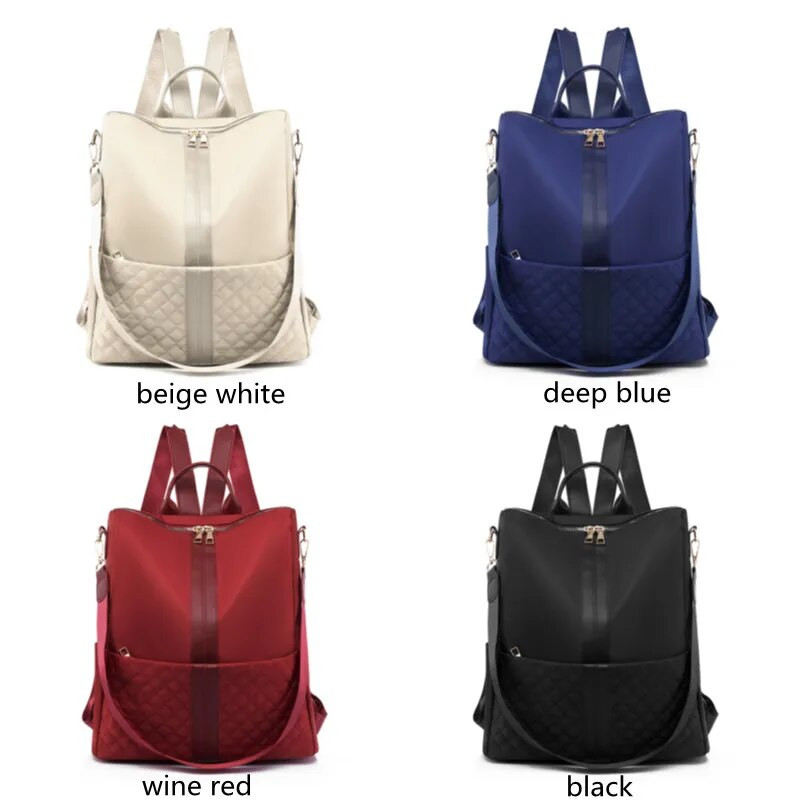 Naiste reisiseljakotid koolikotid Oxford vabaaja naiste hea kvaliteediga õues kasutatavad naiste reisikooli retro tõmblukuga õlakotid