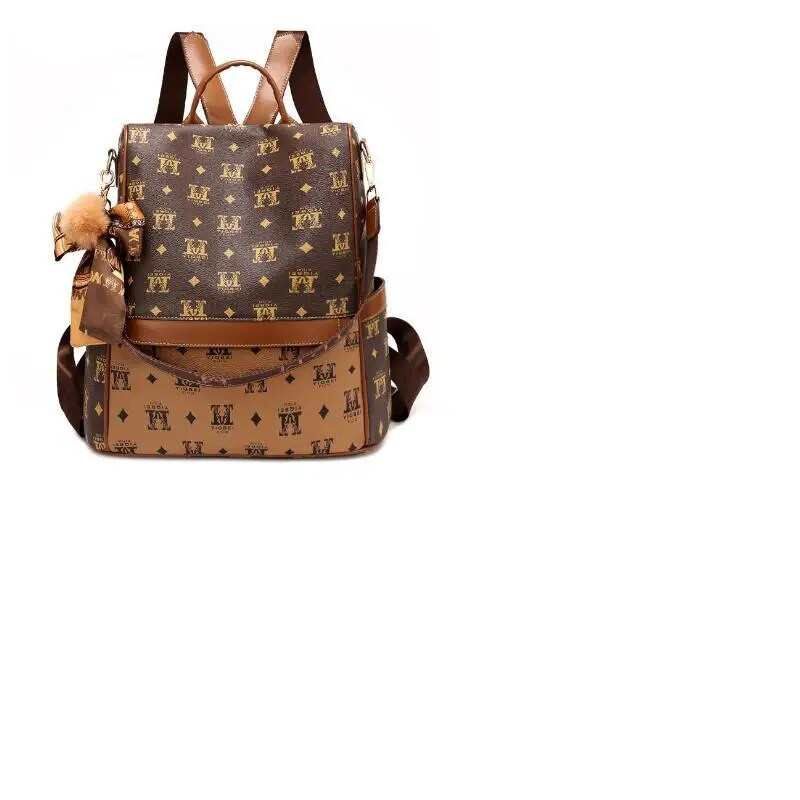 Novi korejski modni mekani kožni ženski ruksak velikog kapaciteta Putna torba protiv krađe Školska torba Ženske ležerne torbe na rame