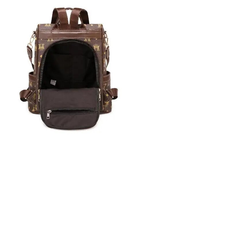 Novi korejski modni mekani kožni ženski ruksak velikog kapaciteta Putna torba protiv krađe Školska torba Ženske ležerne torbe na rame