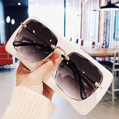 NONOR zonnebril dame Νέα γυναικεία γυαλιά ηλίου Rimless UV400 Μάρκα σχεδιαστής Υψηλής ποιότητας ντεγκραντέ γυαλιά ηλίου Γυναικεία oculos