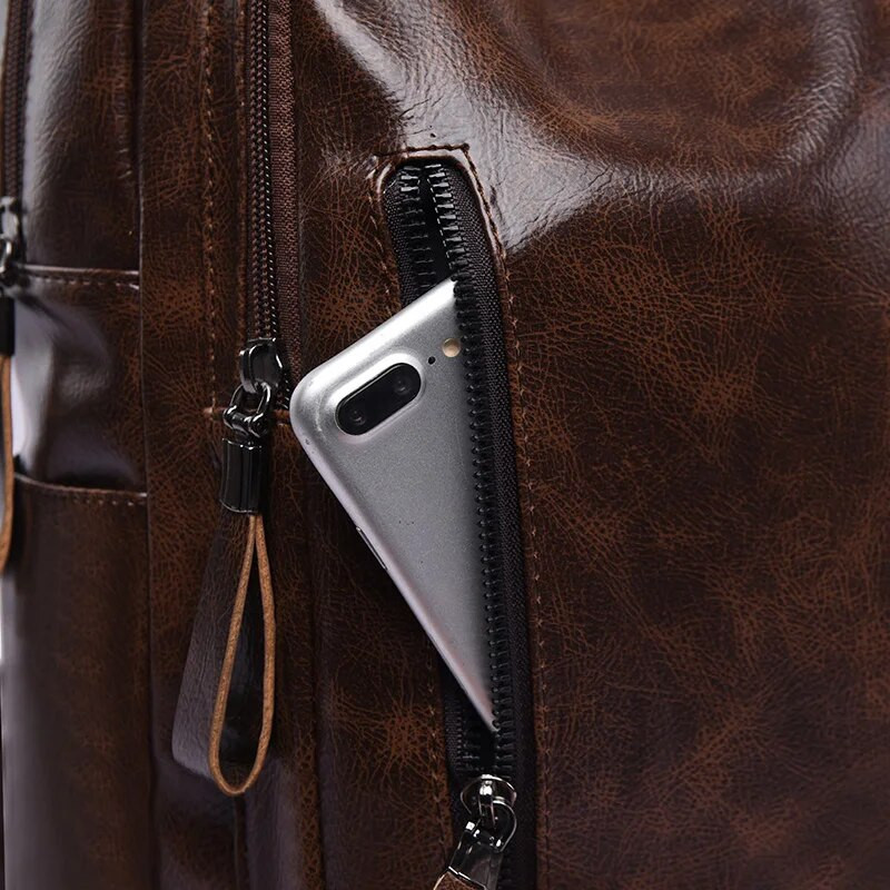 Kvaliteetne 2023. aasta vanaaegne naiste seljakotid Pu-nahast õlakott Lihtne vabaaja kooliraamatukott Naistele ja naistele retro seljakott