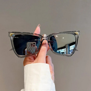 Модни неправилни цветни слънчеви очила Котешко око Пеперуда Голяма рамка Модерни Y2K слънчеви очила Парти очила на открито